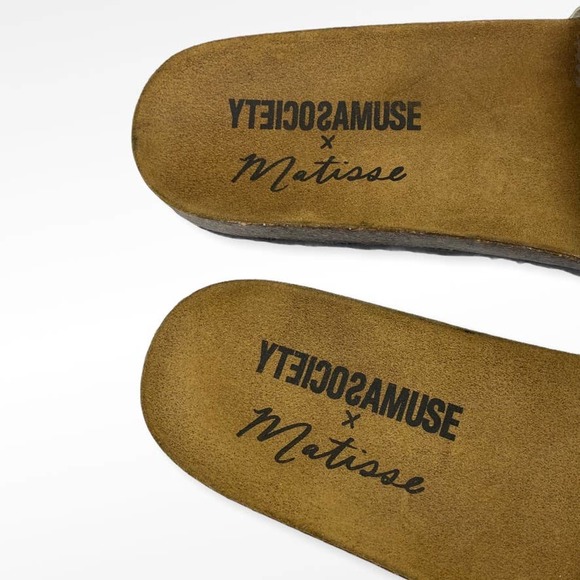 MATISSE x Amuse Society Santos Slide Sandals Size 9 - Picture 7 of 13